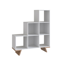 ESTANTE CON 6 ESPACIOS BLANCO NOBU EMOVELL