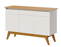 BUFFET CLASSIC 66833 1.25 PUERTAS BLANCO/CARAMELO