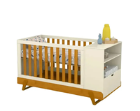 Cuna Multifuncion Miel Beige Eco Wood