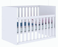 CUNA BLANCA GABI BARANDA AJUSTABLE