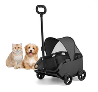 Carro Plegable Para Mascota Black