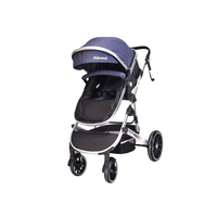 COCHE CUNA LUX 3 EN 1 KIDSCOOL AZUL