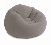 SILLON PUFFY GRIS INFLABLE