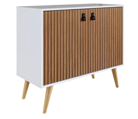 BUFFET AMBER 2 PU/BLANC