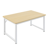 ESCRITORIO METAL CLASSIC BEIGE BLANCO