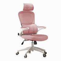 Silla De Escritorio Ergonómica PRO Rosada