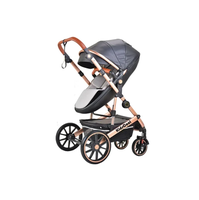 COCHE CUNA EGG 3 EN 1 KIDSCOOL NEGRO