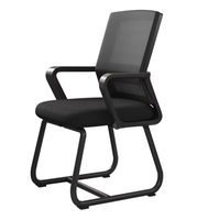 Silla De Escritorio Ergonómica Negro