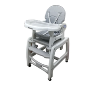 SILLA DE COMER SUPPER GRIS