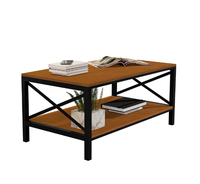 MESA DE CENTRO INDUSTRIAL CARAMELO