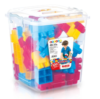 BLOCKS ENCAJE JUMBO 100 PCS