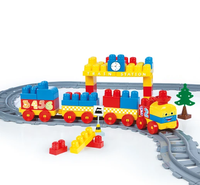 BLOCKS SET DE TREN 89 PCS