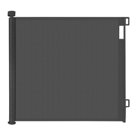 REJA RETRACTIL NEGRA 140CM