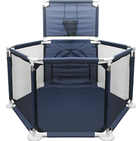 CORRAL HEXAGONAL AZUL