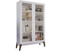 VITRINA 2 PUERTAS JAMAICA BLANCO