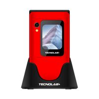 Celular Senior 4G Doble Pantallla 2.8 Rojo