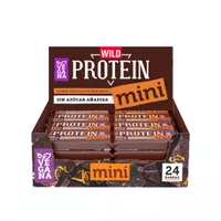 Mini Barra Choco Naranja Wild Protein 30g x 24 Unidades