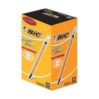 Lápiz Pasta Negro BIC Punta Fina Caja 50 unidades