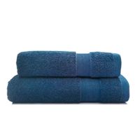 Andes Juego Toallas Lisa 2 Piezas Azul