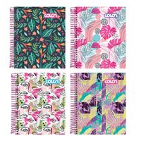 Pack 6 Cuadernos Torre Book Femenino 7m x150 Hojas
