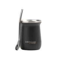 Mate Thermos 260ml + Bombilla Acero Inoxidable Granite