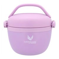 Termo De Comida Acero Inoxidable Domo Morado 600 ml Thermos