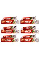 Pack 6 Uds Pasta Dental Dabur Red 100 gr