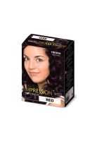 Impression Coloración Henna Hair Color Rojo 10 gr X 6 sachets