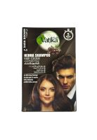 Vatika Henna Colour Shampoo Dark Browm 20 ml X Sachets