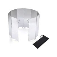 Protector de Viento para Cocinilla Portatil Camping 84x24cm