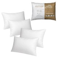 Set 4 Almohadas Estandar Martin 50x70cm Poliester