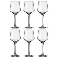 Set 6 Copas Vino Brunello 390mL Nadir Transparente