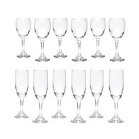 Set 12 Copas Vidrio Versalles
