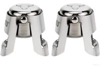 Set Sellador Tapon Espumante Champaña Wayu Premium Tragos Color Gris