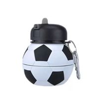 Botella De Agua Plegable 550Ml Portatil Diseño Balon Futbol