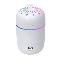 Difusor Humidificador De Aire H2O Para Automóvil Blanco