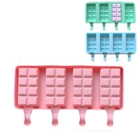 Molde Silicona Para Helados Forma Cubitos Surtido Reposteria
