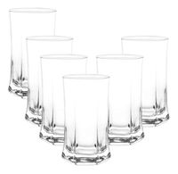 Set 6 Vasos Vivaldi Tragos Altos Cristar 332 Ml