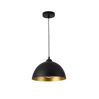 Lampara De Techo Colgante Cupula Vintage Decoracion Negro