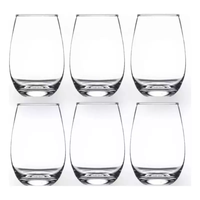 Pack 12 Vasos Altos Vidrio Mikonos Cocina