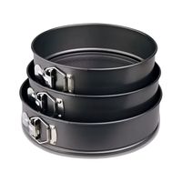 3 Moldes De Torta Desmontable Antiadherente Reposteria