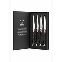 Set 4 Cuchillos Black Mesa Wayu Limited Color Negro