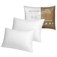 Pack 2 Almohadas Estandar Martin 50x70cm Poliester
