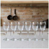 Pack Display 6 Copas Para Vino Tinto 300mL Modelo Versalles