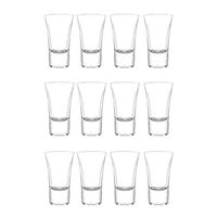 Set 12 Vasos Licor Lord 54mL De Vidrio Cristar Elegante