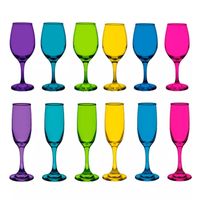 Set 6 Copa Vino + 6 Copas Champaña Rioja Full