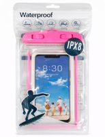 Estuche a prueba de agua fucsia