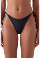 Bikini colales con amarras negro