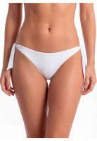 Bikini mujer calzón tanga amarras blanco