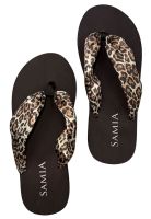 Sandalias mujer estampado leopardo